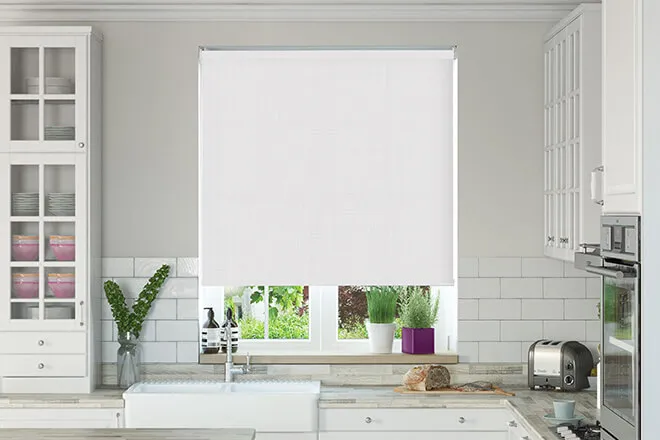 Eco White - Roller Blind