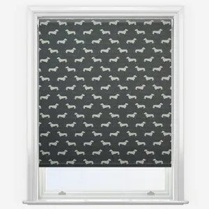 Emily Bond Peggy Smoke Roller Blind