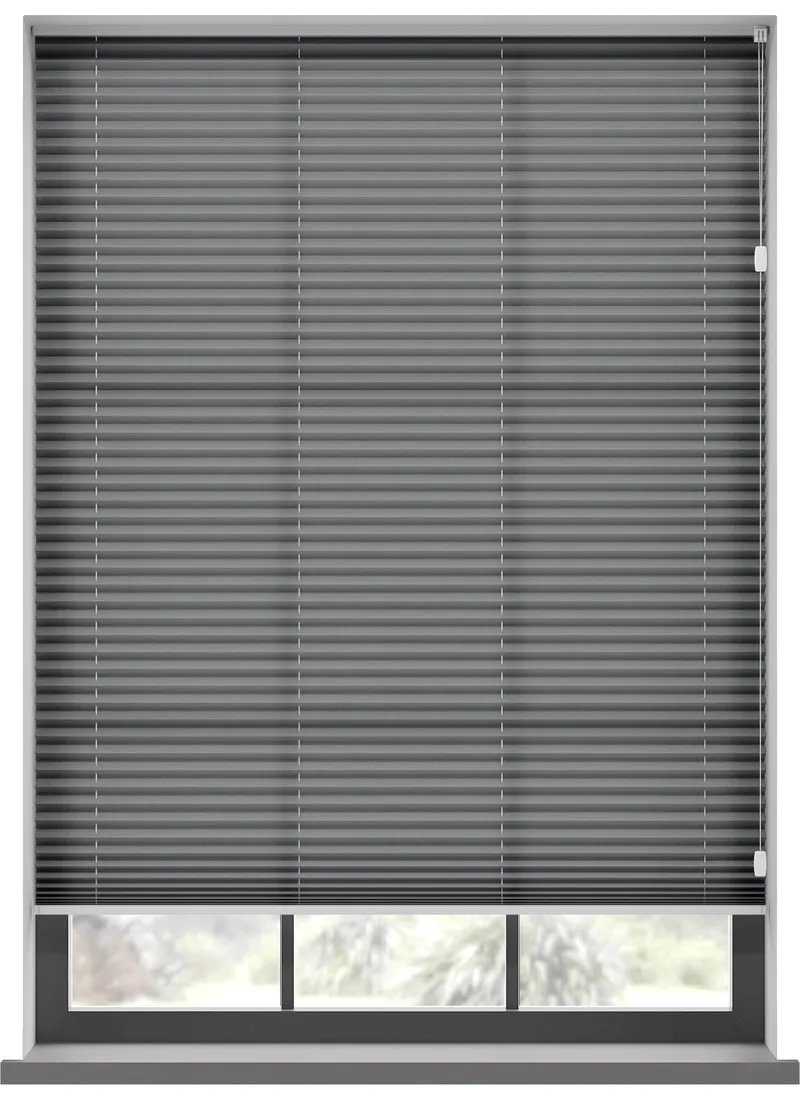 Kana Obsidian Black Pleated Blind