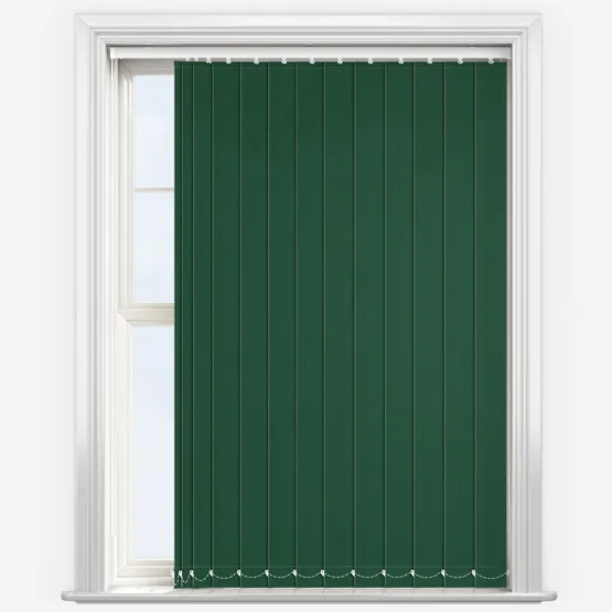 Supreme Blackout Forest Green Vertical Blind