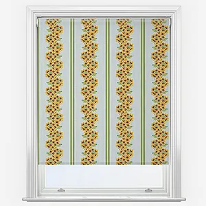 Sonova Studio Sunflower Vine Linen Roller Blind