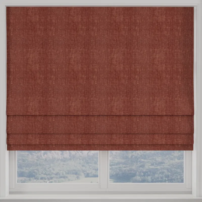 Luxuria Made To Measure Roman Blind Sienna