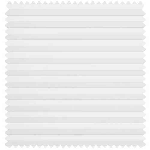 Blenheim Snowdrop (Blackout Cellular) Freehanging Pleated Blinds