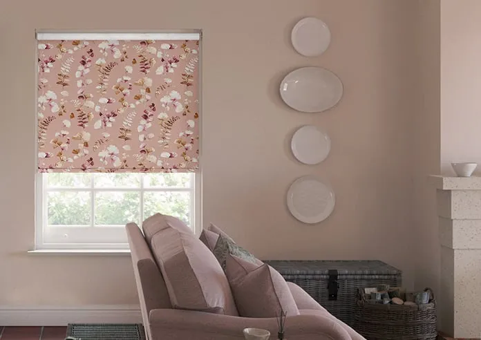 Eucalyptus Toasted Pink - Roller Blind