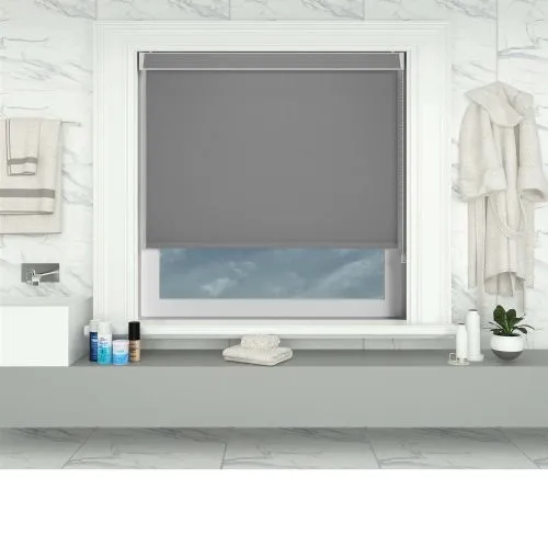 Shower Safe Granite Pelmet Roller Blind