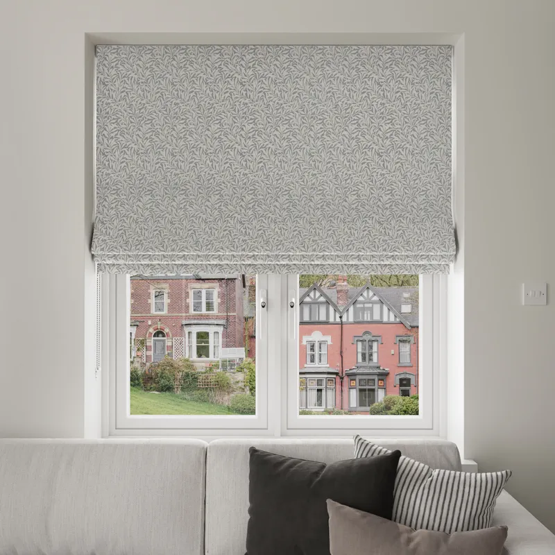 William Morris At Home Willow Bough Woven Sky Blinds Uk