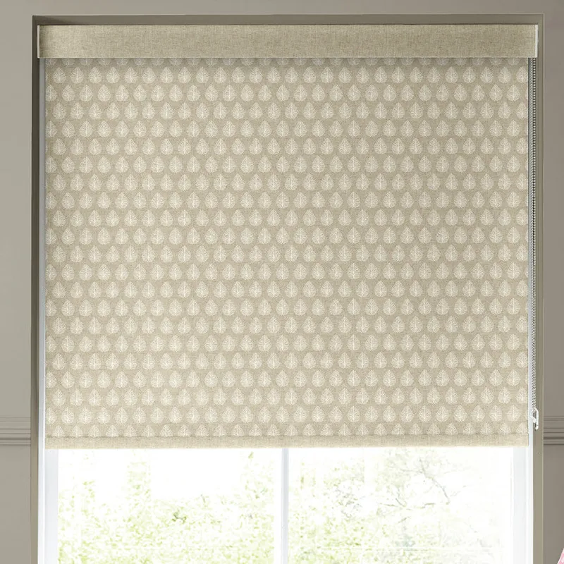 Emily Bond Jaipur Made To Measure Blackout Roller Blind Linen