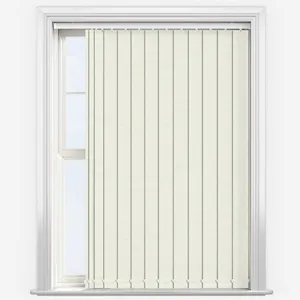Carnival Blackout Ivory Vertical Blind