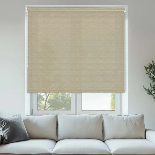 Tobago Hessian No Drill Roller Blinds - Shop Now