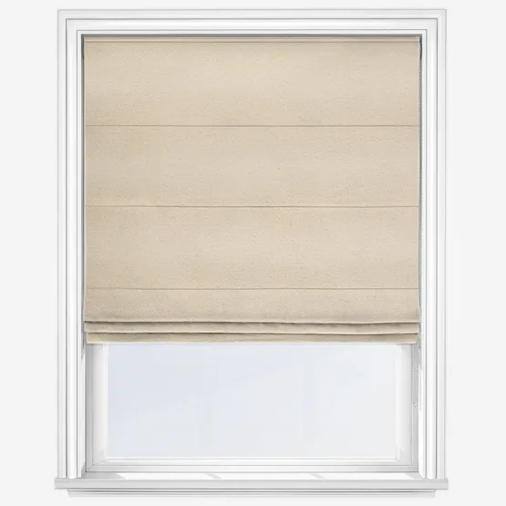 Boucle Ecru Roman Blind