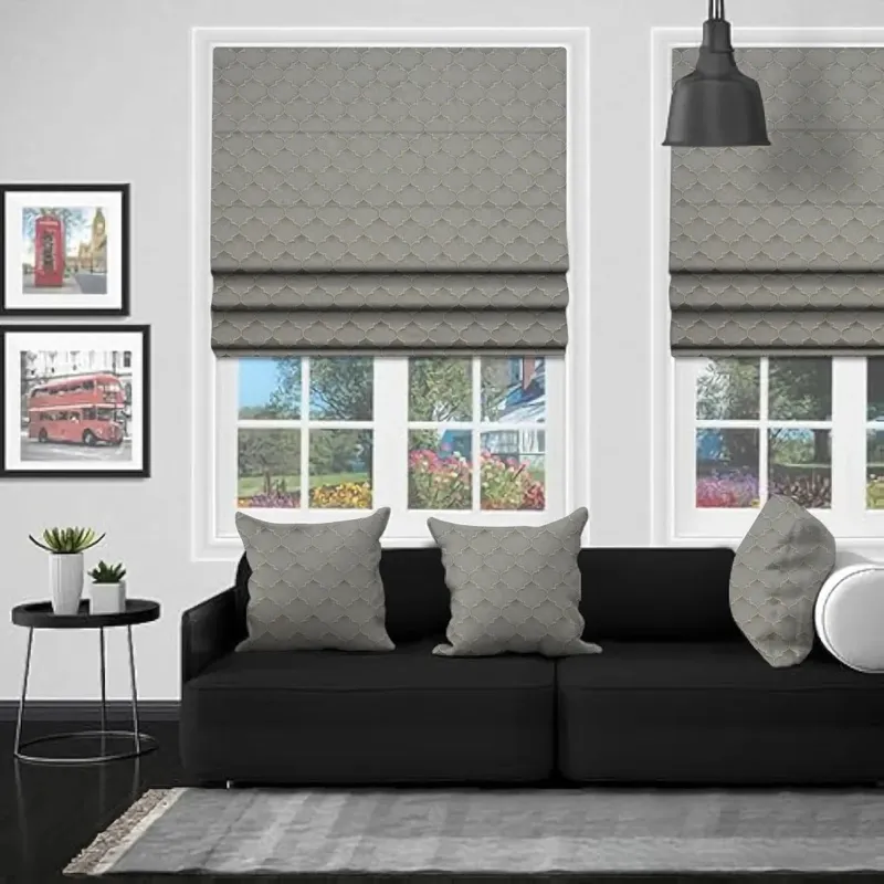 Eb Alhambra Silver Roman Blind