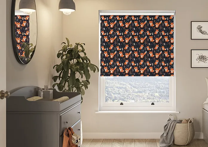 Foxy Friends Ginger - Twist&fit Roller Blind