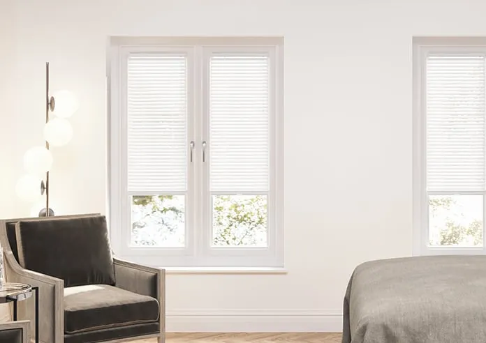 Cotswold Ghost White - Clip Fit Wooden Venetian Blind