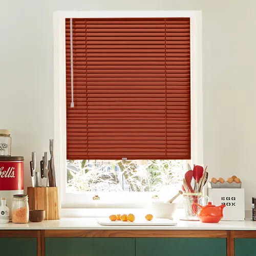 Russet Perfect Fit Venetian Blinds