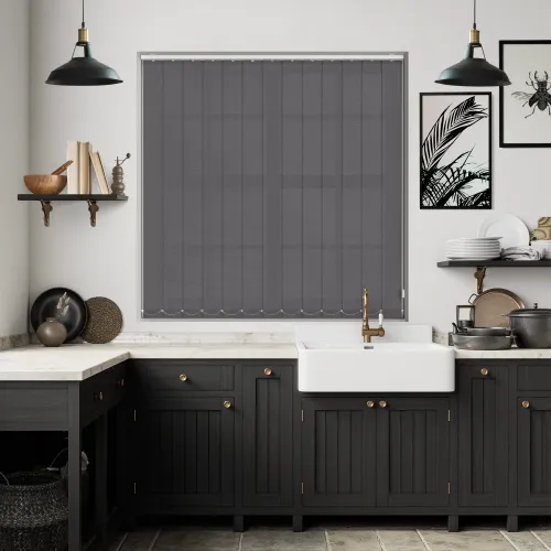 Charlie Graphite Vertical Blind