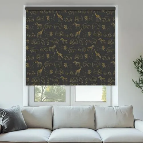 Twilight Trail Gold Roller Blinds - Shop Now