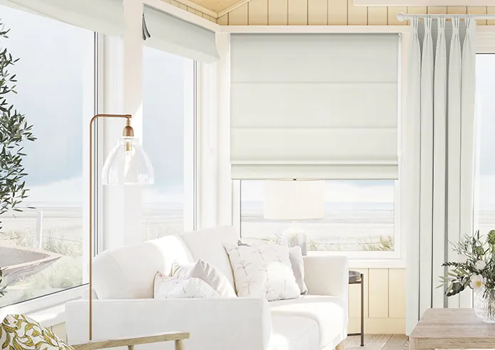 Ritz Filigree - Twist&fit Roman Blind