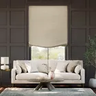 Linen Hopsack Relaxed Roman Blind