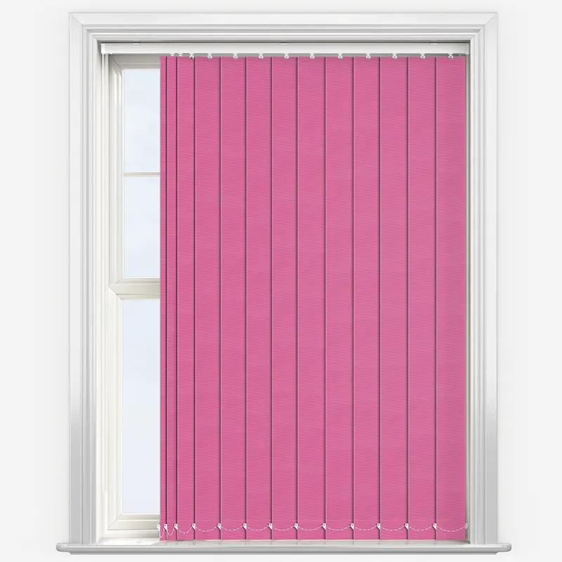 Supreme Blackout Hot Pink Vertical Blind