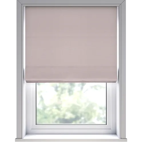 Lorenzo Mauve Deluxe Roman Blinds