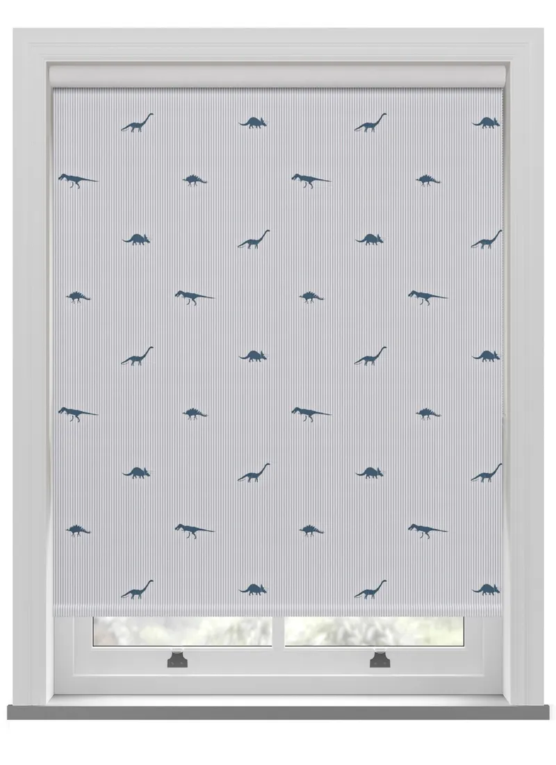 Sophie Allport Dinosaur Navy Roller Blind