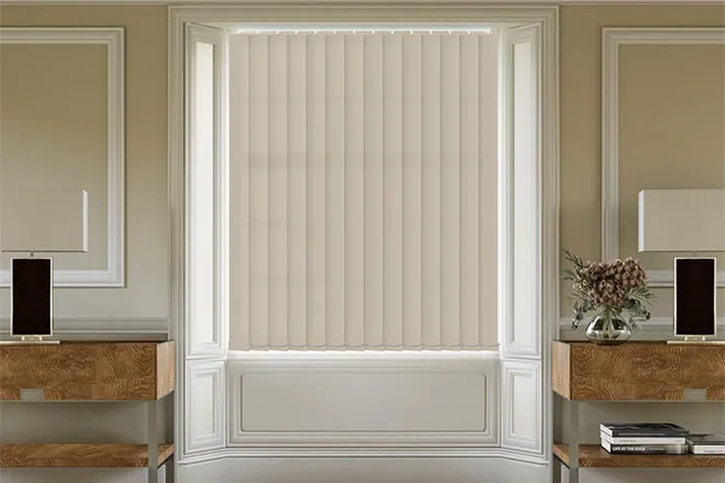 Savina Taupe - Vertical Blind