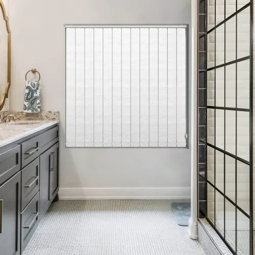 Negev White Vertical Blind