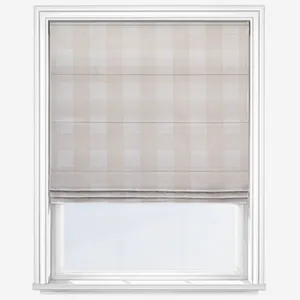 Sophie Allport Gingham Off White Roman Blind