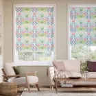 Elm House Summer Green Roller Blind