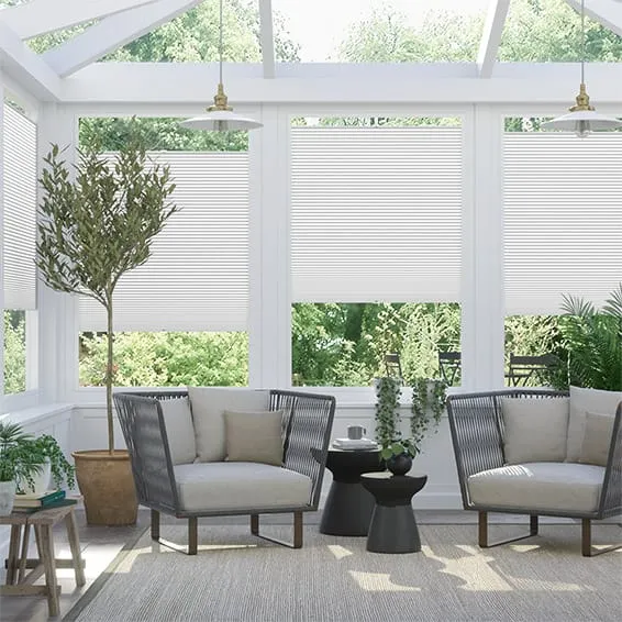 Perfect Fit Duoshade Snowdrop Thermal Blind