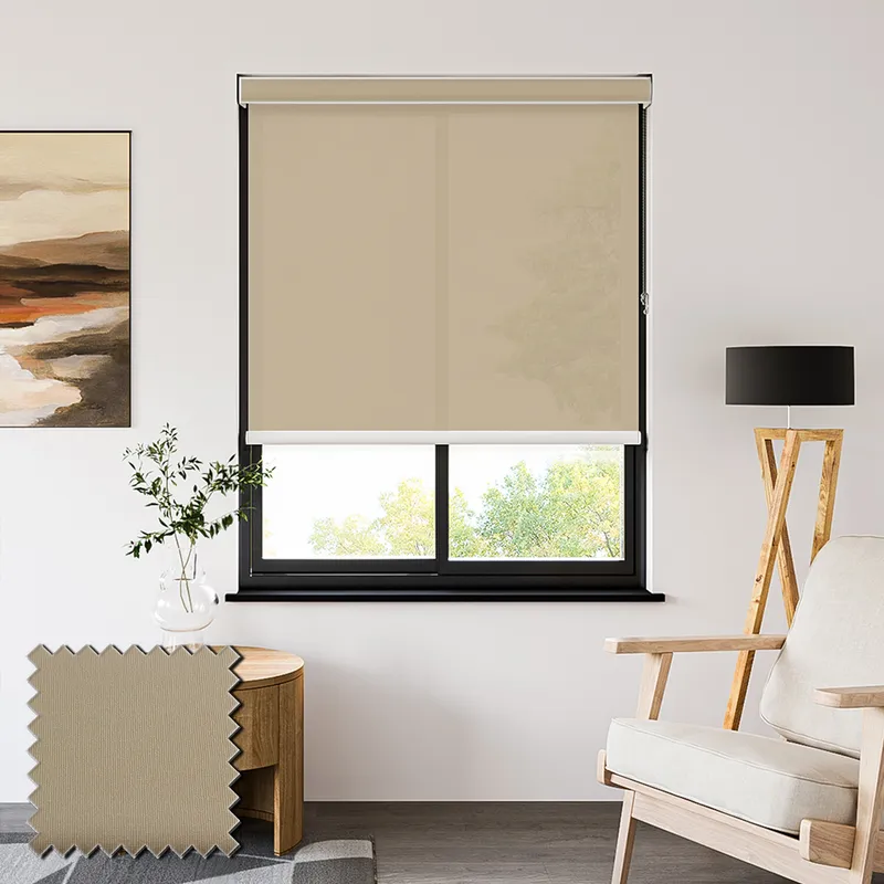 Seclusion Cream Roller Blinds