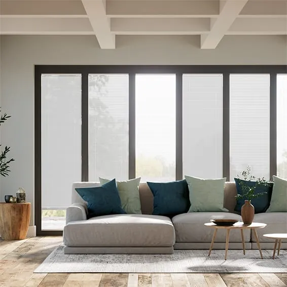 Bifold Classic White Venetian - 16mm Slat