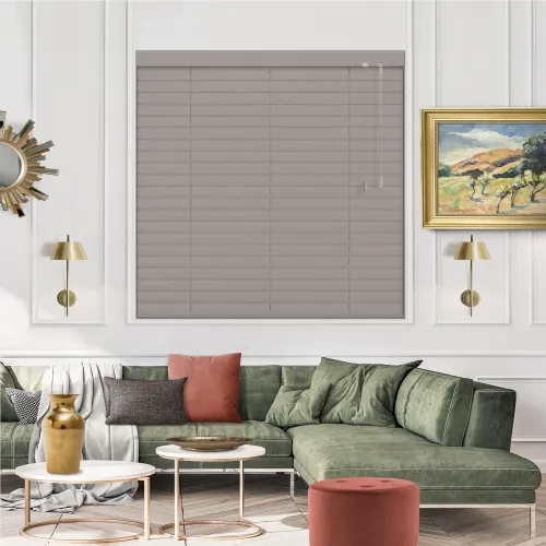 Amber Glow Venetian Blind