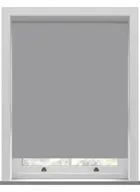 Bella Blackout Pewter Grey Twist Roller Blind