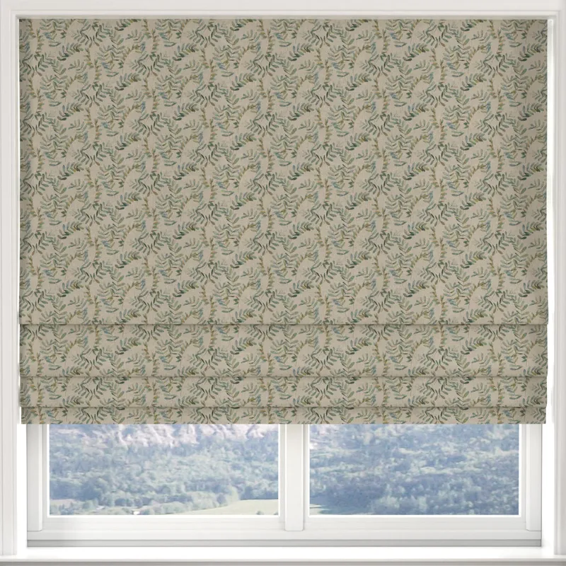 Ante Decor Lamina Made To Measure Roman Blind Sky