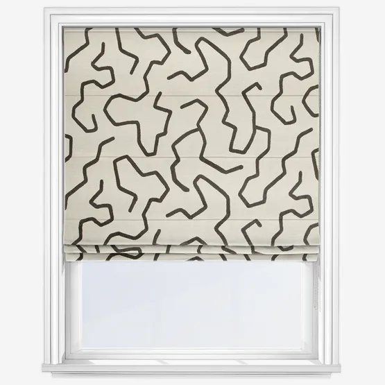 Camengo Orma Carbone Roman Blind