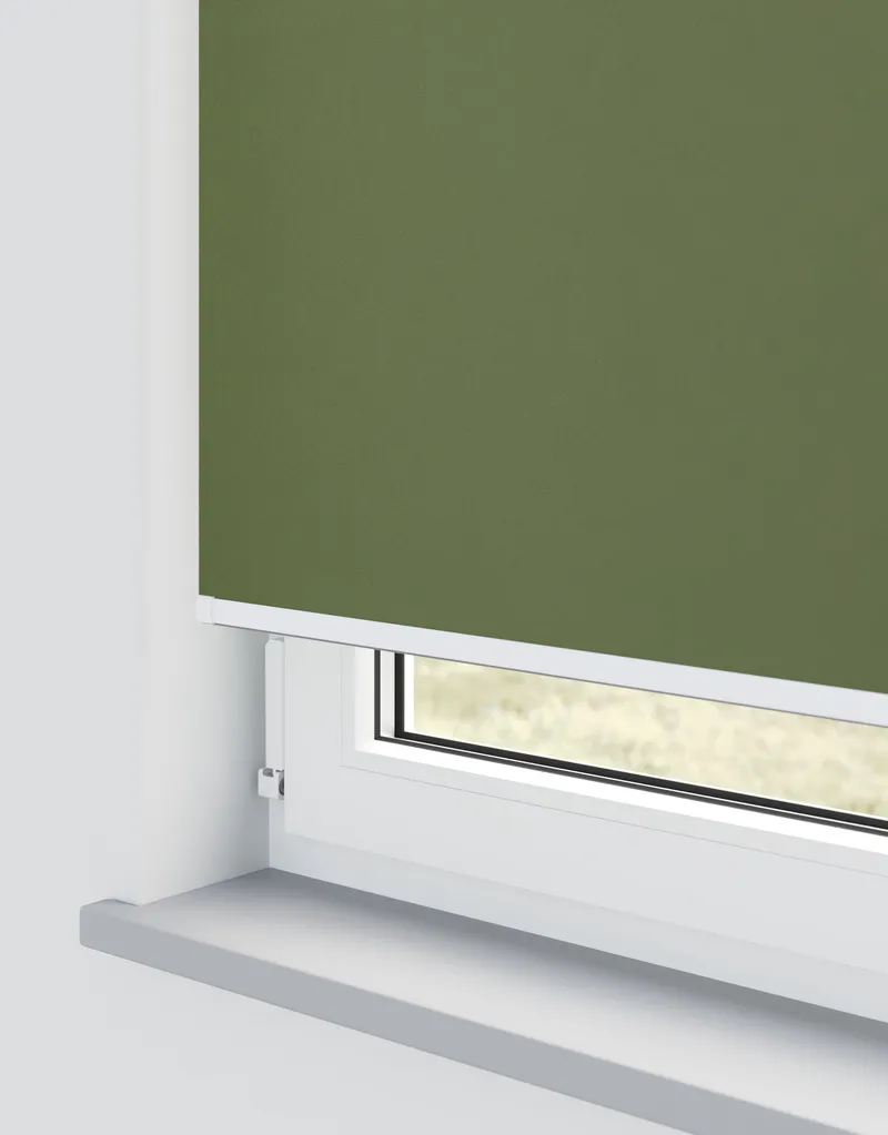 Palette Forest Green Roller Blind