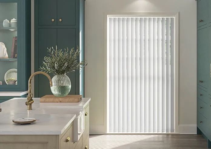 Richmond Grey Mist - Vertical Blind