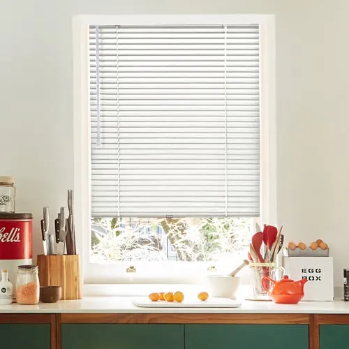 Chalk White Perfect Fit Venetian Blinds
