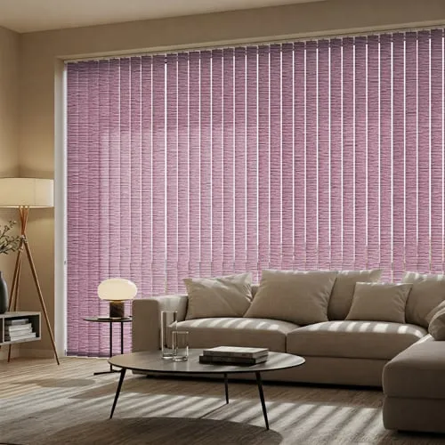 Felix Asc Fuchsia Light Filtering Vertical Blinds