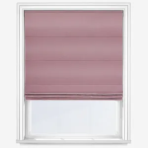 Canvas Vintage Blush Pink Roman Blind