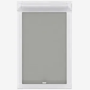Deluxe Plain Mist Grey Perfect Fit Roller Blind