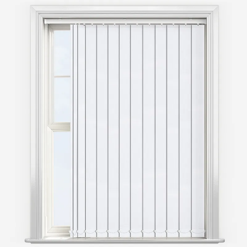 Supreme Blackout White Vertical Blind