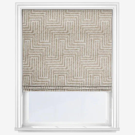 Spell Caramel Roman Blind