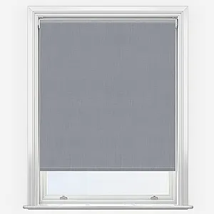 Flax Blackout Cloudy Blue Roller Blind