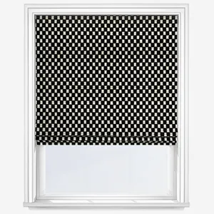 Camengo Scacchiera Carbone Roman Blind