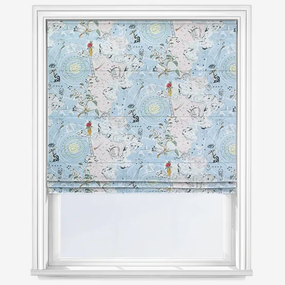 Cath Kidston Power To The Peaceful Pink & Blue Roman Blind