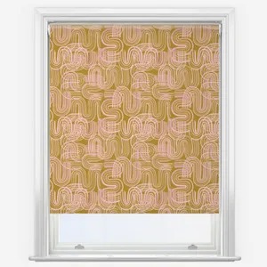 Sonova Studio Ripple Saffron Roller Blind