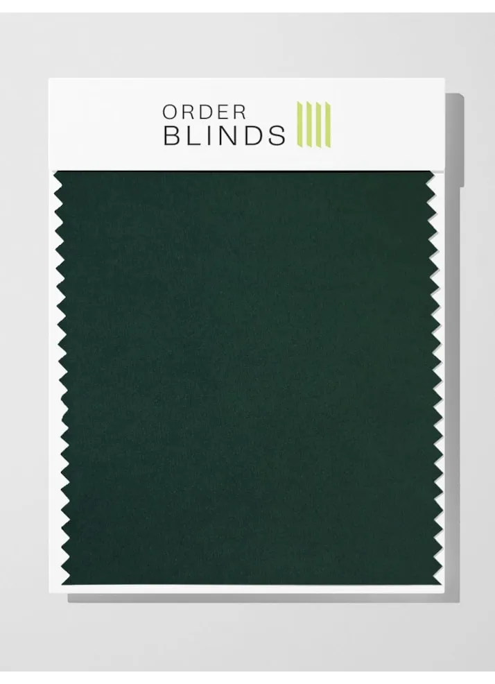 Sunningdale Bottle Green Roman Blind