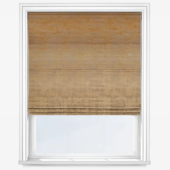 Alessia Gold Roman Blind